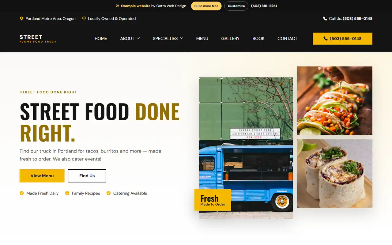 Ejemplo: Food Trucks